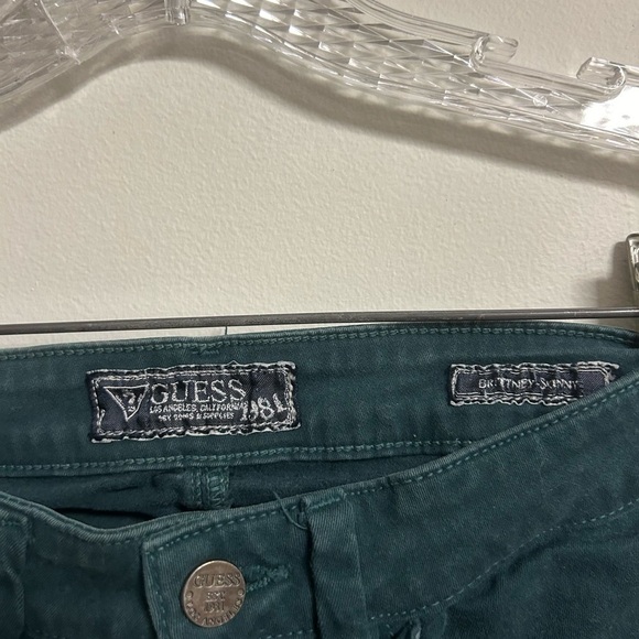 Guess Green  Britney Skinny Jeans - Picture 3 of 4